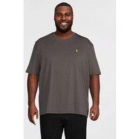 Lyle & Scott Big Tall Plain T-Shirt - Grey