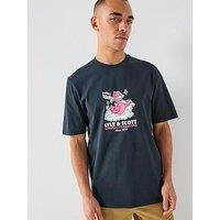 Lyle & Scott Rubber Duck Graphic T-Shirt - Navy