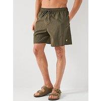 Lyle & Scott Plain Swim Shorts - Khaki