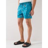 Lyle & Scott Goldfish Resort Swim Shorts - Teal