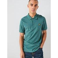Lyle & Scott Essentials Plain Polo Shirt - Green