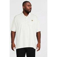 Lyle & Scott Lyle & Scott Big & Tall Plain Polo Shirt -Blue