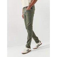 Replay Anbass Slim Hyperflex Jeans - Khaki