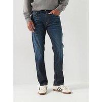 Replay Grover Slim Straight Jeans - Dark Blue