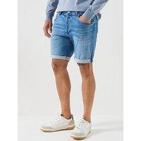 Replay Regular Denim Shorts - Blue