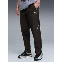 Puma Mens Tech Tracksuit Pants Woven - Black