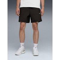 Puma Mens Tech Relaxed Cargo Shorts - Black