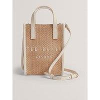 Ted Baker Faux Raffia Mini Icon Bag