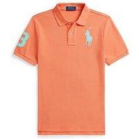Polo Ralph Lauren Boys Short Sleeve Polo Shirt - Orange