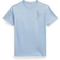 Polo Ralph Lauren Boys No.3 Short Sleeve T-Shirt - Light Blue