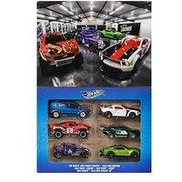 Hot Wheels 1:64 Scale Die-Cast Toy Cars & Trucks, Set Of 6 Hw Legends Vehicles (Styles May Vary) [Walmart Exclusive]