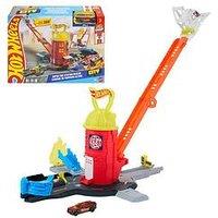 Hot Wheels City Super Fire Station Rescue Playset