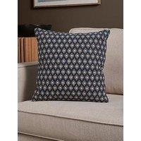The Very Collection Zen Block Print Cushion