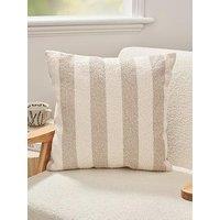 The Very Collection Finn Textured Stripe Cushion