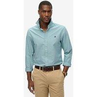Superdry Classic Oxford Long Sleeve Shirt - Green