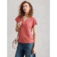 White Stuff Nelly Notch Neck Tee