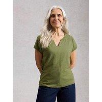 White Stuff Nelly Notch Neck Tee