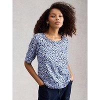 White Stuff Weaver Jersey Tee