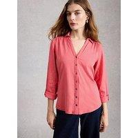 White Stuff Annie Mix Jersey Shirt