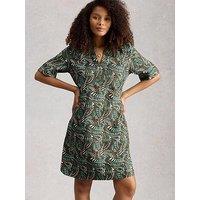 White Stuff June Linen Dress