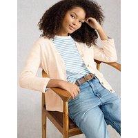 White Stuff Nova Linen Blend Cardigan - White