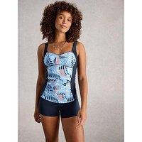 White Stuff Splash Control Tankini Top