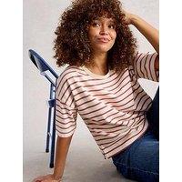 White Stuff Kat Stripe T-Shirt - White