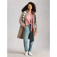 White Stuff Beth Waterproof Coat - Beige