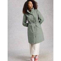White Stuff Beth Waterproof Coat - Green