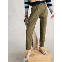 White Stuff Twister Chino Trouser - Green