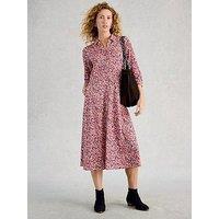 White Stuff Rua Jersey Shirt Dress