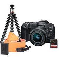 Canon Eos R8 Camera Kit With Rf-S 24-50Mm Lens, Sandisk 256Gb Sd, Neck Strap, Joby Gorillapod 500 & Additional Lp-E17 Battery