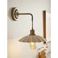 Valuelights Holborn Scallop Adjustable Wall Light