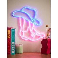 Valuelights Cowboy Neon Sign Decoration Wall Light