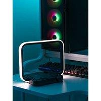 Valuelights Black 3-In-1 Wireless Charging Pad With Colour Changing Light