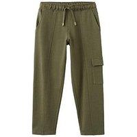 Mango Boys Pocket Straight Fit Joggers - Khaki