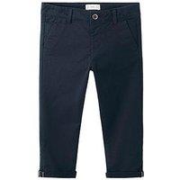 Mango Younger Boys Regular Waist Chinos - Navy