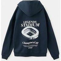 Mango Boys Champions Back Print Hoodie - Navy