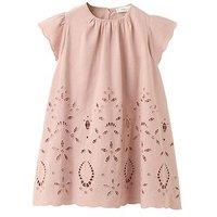 Mango Younger Girls Cutwork Occasion Dress - Pink