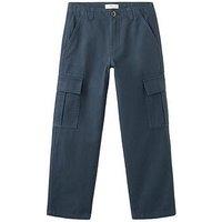 Mango Boys Combat Trousers - Navy