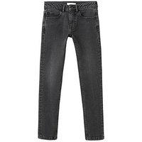 Mango Boys Dark Wash Skinny Jeans - Dark Grey