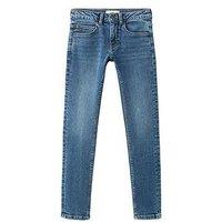 Mango Boys Mid Wash Skinny Jeans - Blue