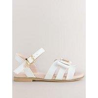 Ted Baker Younger Girls Bow Buckle Sandals - White