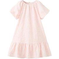 Mango Girls Sequin Flower Dress - Pink