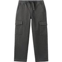 Mango Boys Combat Trousers - Dark Grey