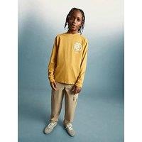 Mango Boys Combat Trousers - Beige