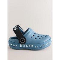 Ted Baker Baby Boys Logo Clog Shoes - Blue