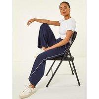 Roman Petite Side Seam Stretch Trouser - Navy