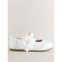 Ted Baker Younger Girls Corsage Occasion Shoes - White