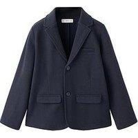 Mango Boys Jersey Blazer - Navy